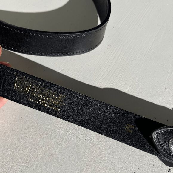 Noble Outfitters x Clever with Leather Black Belt 1โ Snap Buckle M - Picture 2 of 10